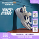 Skechers斯凱奇兒童鞋復古運動(dòng)鞋女童鞋秋冬新款鞋緩震跑步鞋303967L 男童/白色/海軍藍色/WNV 36