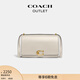 蔻馳（COACH）奧萊女士女包BANDIT 簡(jiǎn)約斜挎包單肩包通勤 B4/象牙白色