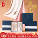 織錦樓蘇繡絲巾女中國風(fēng)商務(wù)送禮桑蠶絲手工刺繡圍巾書(shū)簽筆套裝生日禮物