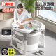 奔麥嬰兒游泳桶免安裝兒童洗澡桶可折疊泡澡桶寶寶新生兒洗澡盆家用 【感溫+特大號】浴桶(大人可用)