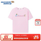 Skechers斯凱奇哆啦A夢(mèng)聯(lián)名款 男女童夏季純棉透氣限定短袖L325K070