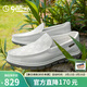 金利來(lái)（Goldlion）男鞋男士夏季透氣沖孔鞋舒適百搭商務(wù)皮鞋G527520105BBD白色41