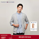 Tommy Hilfiger【通勤開(kāi)衫】秋冬季男女情侶商務(wù)休閑慵懶風(fēng)紐扣V領(lǐng)針織外套毛衣 【鑲邊針織開(kāi)衫】- 灰色P8F M （推薦：135-150斤）