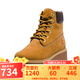 添柏嵐（Timberland）女鞋秋冬厚底高幫增高防水大黃靴A5RJDW寬版 小麥色 37 (US6)