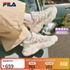 斐樂(lè )（FILA） 楊冪同款|官方女鞋FERN2運動(dòng)鞋2025秋季新款蕨草鞋2代休閑鞋子 奶白/粉綠色-GC 36