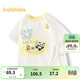 巴拉巴拉嬰兒t恤寶寶上衣女童衣服男童短袖2025夏裝可愛(ài)時(shí)尚208225117202