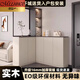 MLLHHCO德國品牌轉角玄關(guān)柜鞋柜一體隔斷柜屏風(fēng)柜門(mén)廳客廳拐角收納儲物柜 A款1:長(cháng)1150*深1150*高2100包安裝