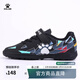 卡爾美（KELME）兒童足球鞋男TF碎釘比賽球鞋男女童透氣學(xué)生防滑耐磨足球鞋 黑色 34