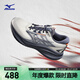 美津濃（MIZUNO）進(jìn)階回彈緩震跑步鞋ASTRO PLUS II 03/平菇灰/深影藍/鐵青灰43