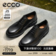 愛(ài)步（ECCO）皮鞋男 光面結婚男鞋德比鞋男士商務(wù)鞋婚鞋 都市奧斯陸550224 HL 黑色55022401001 42