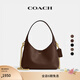 蔻馳（COACH）女士BROOKLYN 23號單肩包真皮斜挎包簡(jiǎn)約早秋包包女包 B4/楓葉色