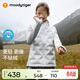 moodytiger校服神器兒童羽絨馬甲鴨絨背心男女童輕薄保暖拒水透氣彈力秋冬款