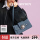 JellyToyboy女包【藍盈瑩同款】JTB千禧包新款牛仔腋下包上班通勤斜挎包 牛仔藍