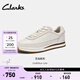Clarks其樂(lè )女鞋休閑鞋時(shí)尚潮流小白鞋舒適運動(dòng)鞋輕便緩震跑步鞋健步鞋 白色-261853184【 新款鞋墊升級 】 37