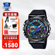 卡西歐（CASIO）手表男款男士手表黑武士GM110青少年中學(xué)生運動(dòng)手表節日生日禮物 GM-110B-1APR  炫彩表盤(pán)運動(dòng)
