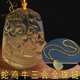 優(yōu)格麗天然黃水晶猴鼠龍三合貴人吊墜男士蛇雞牛豬兔羊虎馬狗生肖護身符 生肖（蛇雞牛）配全珠鏈