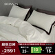 SIDANDA四件套140支海島雙股長(cháng)絨棉高端床上用品被套米白色 床笠款