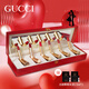 古馳【3.8女神節禮物】gucci口紅禮盒套裝送女友送老婆閨蜜生日禮物 6支裝  贈佳人（卡槽禮盒）