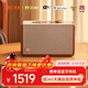 杰科Q25音箱 WiFi無(wú)線(xiàn)藍牙 家用音響客廳 無(wú)損音質(zhì)HIFI音響 Airplay2連接多房間音樂(lè )組合音箱 臻品音箱 摩卡棕