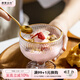 摩登主婦冰淇淋甜品杯玻璃家用果汁水杯雪糕酸奶奶昔杯子