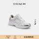 蔻馳（COACH）【專(zhuān)享直降】男士男鞋SPORT運動(dòng)鞋跑步鞋平底鞋簡(jiǎn)約透氣 淺灰色/亮白色 41