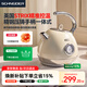 Schneider電熱水壺復古燒水壺304不銹鋼1.8L防干燒辦公室家用全自動(dòng)恒溫保溫SWK-XS04P多段保溫 1.8L 【精準控溫】復古水壺