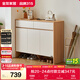 全友家居現代簡(jiǎn)約鞋柜門(mén)口入戶(hù)柜家用多層鞋子收納儲物置物柜一體靠墻