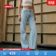 Levi's李維斯26年春夏新款女士美式復古休閑時(shí)尚寬松微喇牛仔褲 淺藍色 27 (31)