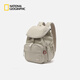 國家地理（National Geographic）2026新品男女同款阿德利系列雙肩包背包書(shū)包通勤包 淡棕色BEIGE 000