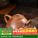 藏壺天下宜興紫砂茶壺單壺純全手工刻繪降坡泥石瓢單壺家用泡茶壺 秋水長(cháng)天