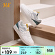 361°運動(dòng)鞋男春夏季革面經(jīng)典復古百搭厚底休閑板鞋子男672516629-3