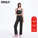 ONLY夏季休閑百搭高腰套裝老爹褲長(cháng)褲牛仔褲女|124164001 J09 深牛仔灰色 S 160/64A