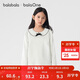 巴拉巴拉balaone女童長(cháng)袖t恤兒童2025秋甜美娃娃領(lǐng)內搭上衣萌208325100001