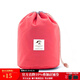 翻譯官行李旅行收納袋多功能洗漱包韓版便攜式大容量束口化妝包收納 玫紅色