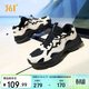 361°運動(dòng)鞋子女夏季澎湃3復古厚底老爹鞋網(wǎng)面透氣休閑鞋682526768-4