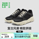 多走路風(fēng)景鞋｜25秋季款拼接超纖皮舒適羊毛保暖戶(hù)外老爹鞋男女鞋 【男/女】耀石黑 39
