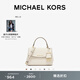 MICHAEL KORS 邁克高仕 MK Ava 超小號迷你手提包斜挎包 淺奶油色 289 迷你