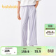 巴拉巴拉女童休閑褲兒童褲子2025夏季薄款中大童涼感針織長(cháng)褲208225108009