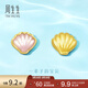 周生生黃金耳釘足金愛(ài)情密語(yǔ)貝母貝殼耳釘93526E定價(jià)