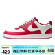 耐克NIKE男子休閑鞋COURT VISION LO 運動(dòng)鞋HM9862-600白/紅40