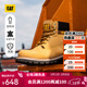 卡特（CAT）經(jīng)典大黃靴馬丁靴男鞋牛皮面固特異春季戶(hù)外工裝靴P725756P1EDC25 經(jīng)典款 42