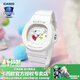 卡西歐（CASIO）【手表禮物】手表女BABY-G心形主題甜酷可愛(ài)學(xué)生考試運動(dòng)電子腕表 BGA-10-7APR活潑鹽白