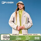 FILA FUSION斐樂(lè )潮牌女士棉服兩件套2026春休閑寬松保暖外套