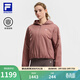 FILA 斐樂(lè )官方女士棉服2026春新款健身運動(dòng)寬松短款連帽保暖外套 暮光紫-PU M 165/84A/M