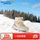 Skechers斯凱奇女童冬靴中大童加絨戶(hù)外休閑靴子時(shí)尚潮加厚雪地靴303492L