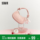 森馬（Semir）斜挎包甜美可愛(ài)手提包單肩包俏皮豌豆包女105524153033
