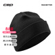 CEP夏季羊毛保暖針織帽運動(dòng)男士女士帽子夏季跑步騎行加厚戶(hù)外套頭帽 神秘黑 均碼