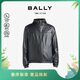 巴利（BALLY）男士時(shí)尚羊皮夾克外套【新年禮物】 6313324 黑色 48