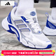 阿迪達斯（adidas）男鞋 26夏季新款運動(dòng)鞋緩震耐磨戶(hù)外休閑輕便清風(fēng)透氣跑步鞋子男 KJ1703/白藍/清風(fēng)透氣 39 （內長(cháng)240mm）