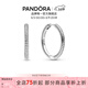 潘多拉（PANDORA）[女神節禮物]串飾耳環(huán)925銀蛇骨鏈紋可搭配串飾diy時(shí)尚簡(jiǎn)約高級 Pandora Moments 串飾耳環(huán) 均碼